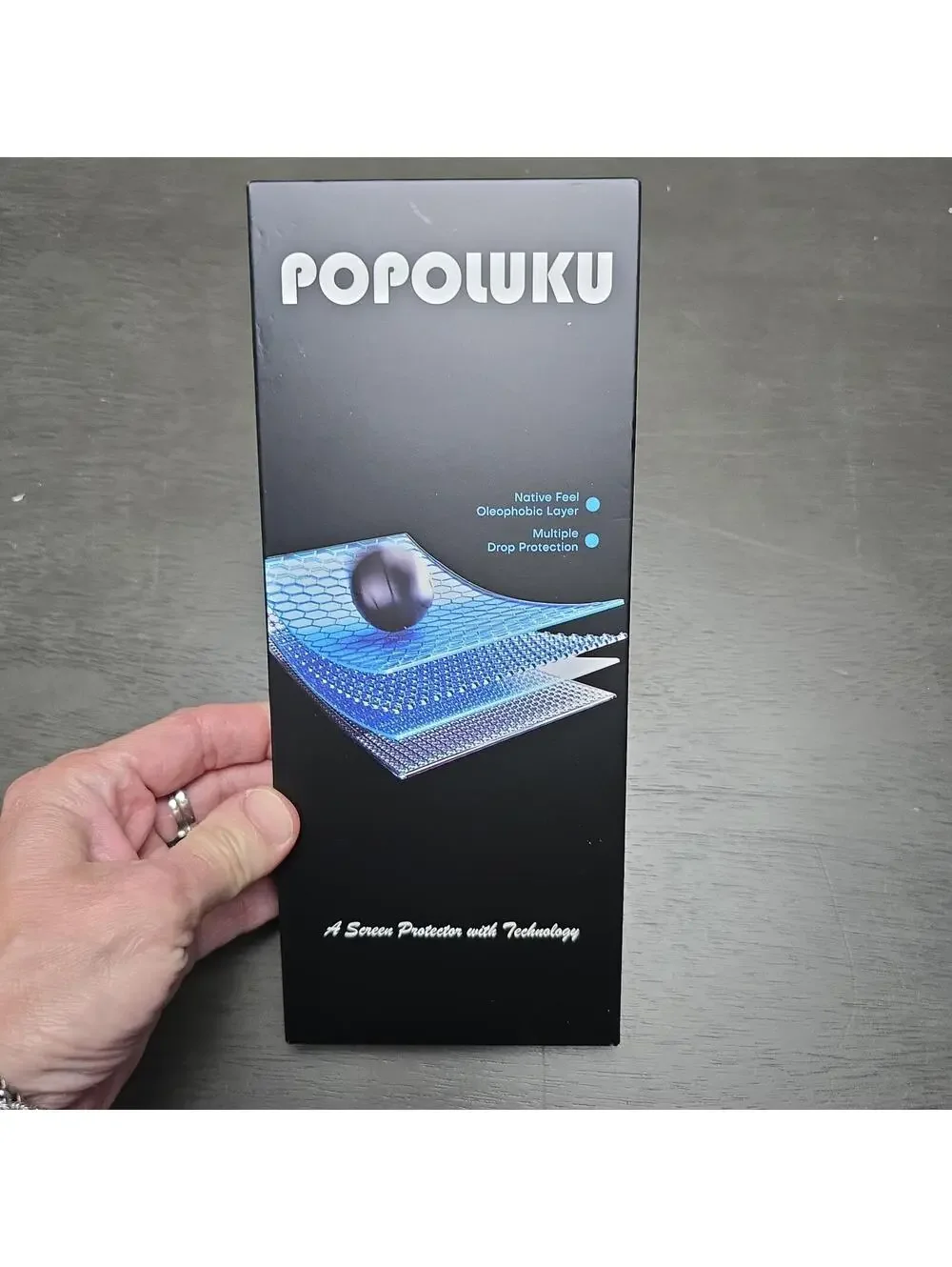 Popoluku iPhone 17 Pro Privacy Screen Protector 6.3